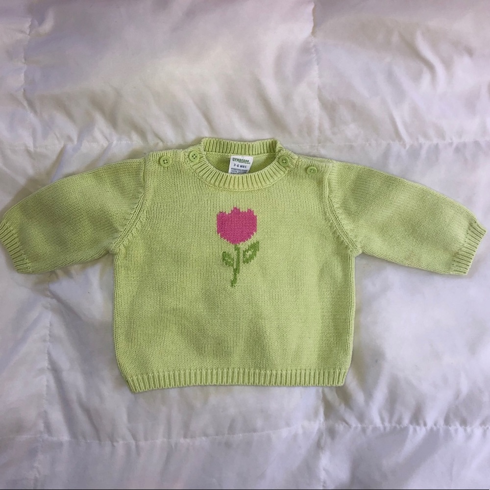 COPY - Gymboree Cotton Tulip Sweater . 3-6m